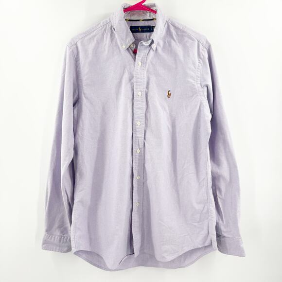 Ralph Lauren Shirt Size Medium Men's Classic Fit Oxford Button Down 100% Cotton - Picture 1 of 13